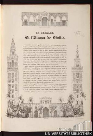 2. La Giralda et l'Alcazar de Séville.