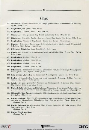 Glas (Nr. 368-389)