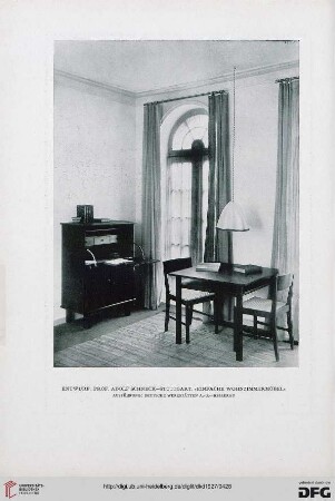 Die ersten deutschen Möbel in Fliessarbeit