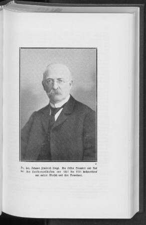 Dr. jur. Johann Friedrich Voigt.