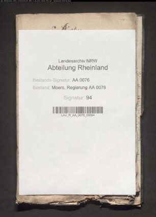 Absterben König Friedrichs II. und Eidesleistung der Beamten für Friedrich Wilhelm II. II