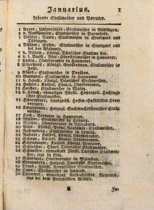 Taschenbuch auf das Jahr 1792 für Pferdeliebhaber, Reuter, Pferdezüchter, Pferdeärzte und Vorgesetzte größer Marställe