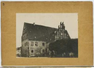 Rathaus, Jüterbog: Ansicht (aus: Skizzen- und Fotoalbum 9)