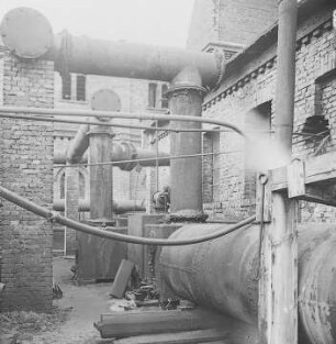 Gasabzugsrohre der II. Anlage : Technikgeschichte | Technologie | Gewinnung und Verarbeitung von Braunkohle | Teerschwelerei | Pfännerschaft Halle (Saale)