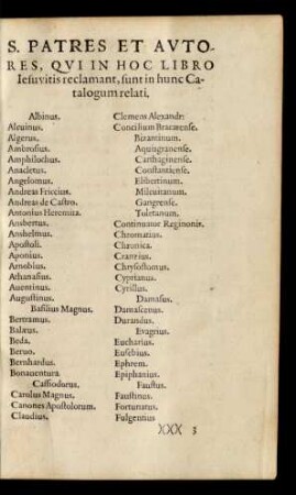 S. Patres Et Autores ...