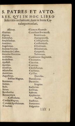 S. Patres Et Autores ...