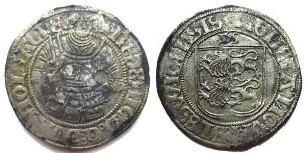 Doppelschilling Kgl. Linie Friedrich I 1490, 1523-1533