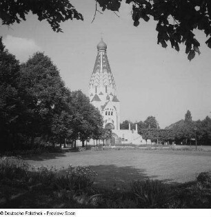 Außenansicht der Russischen Gedächtniskirche