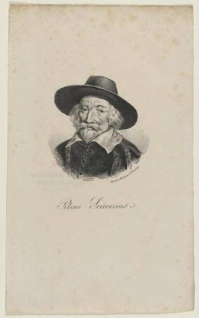Bildnis des Petrus Scriverius