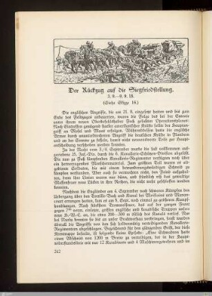 Der Rückzug auf die Siegfriedstellung
