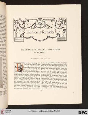 Die Sammlung Marcell von Nemes in Budapest