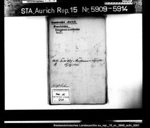 Gewerbeerlaubnisse für umherziehende Musikanten: Friedrich Wilhelm Struckmann aus Wagenfeld, Amt Diepholz