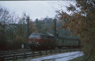 Wildberg Lok 215 097 N Eutingen-PF BD4yg-Wagen