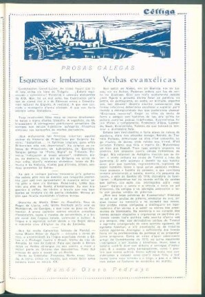 Prosas galegas : Esquemas e lembranzas [e] Verbas evanxélicas