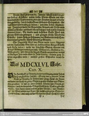Das MDCXLVI. Jahr