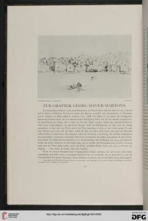 Zur Graphik Georg Mayer-Martons