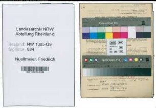Entnazifizierung Friedrich Nuellmeier , geb. 06.12.1898 (Bauunternehmer)