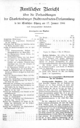 17. Januar 1906
