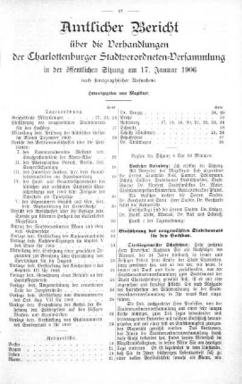 17. Januar 1906