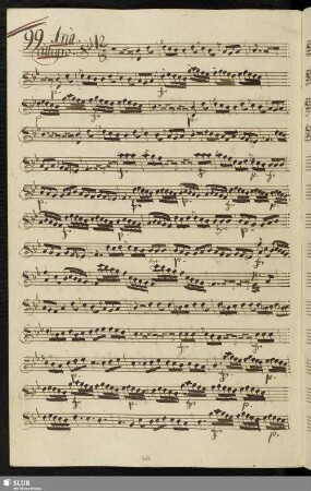 99. Aria: E'assai bello il tresconcino / Rutini, G.M.