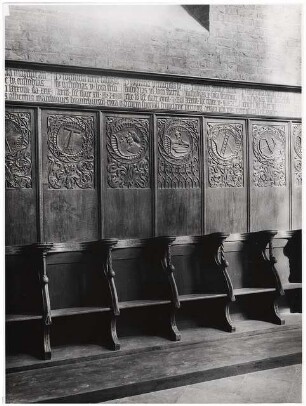 Franziskaner-Klosterkirche, Berlin: Chorgestühl