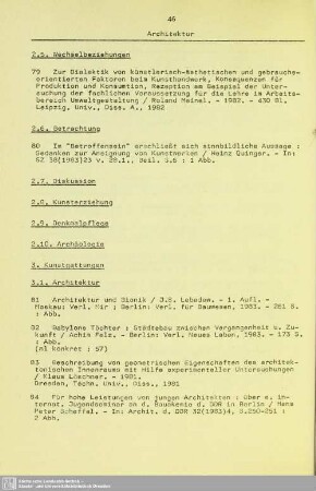 2.5. Wechselbeziehungen