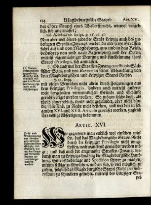 Artic. XVI.