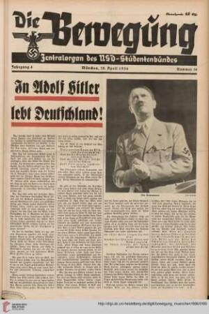 Nr. 16 (15. April 1936)