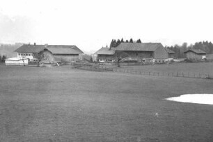Bauernhöfe in den Alpen