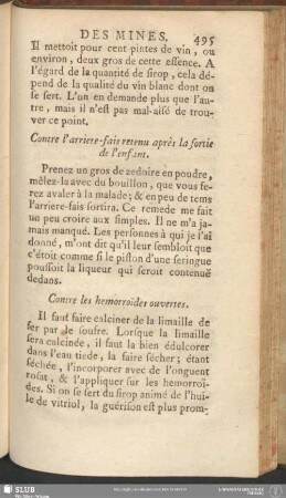 Contre les hemorroïdes ouvertes