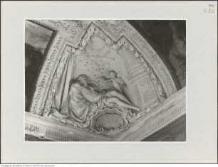 Gewölbedekoration, Liebschaften Jupiters, Jupiter und Danae