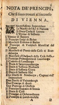 Ragguagli dell'origine della guerra d'Ungaria