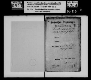 Revision der Kirchenbücher in Esseratsweiler
