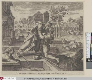 [Die Rückkehr des verlorenen Sohnes; The return of the prodigal son, Luke 15:20-22]
