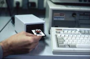 Chipkarten zum Datentransfer vom mobilen Agrarcomputer zum PC