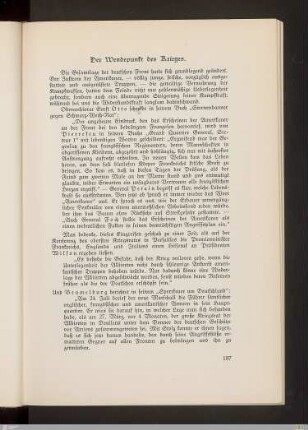 Der Wendepunkt des Krieges