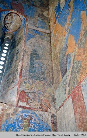 Die Ausmalung der Sankt Nikolauskirche : Die Ausmalung des nördlichen Querhauses : Die schlafenden Soldaten der Auferstehung