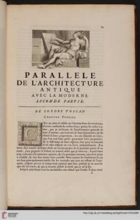 De l’ordre Toscan: Chapitre premier