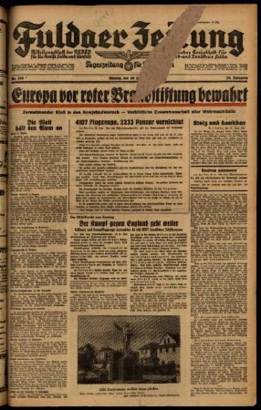 Ausgabe vom Montag, den 30. Juni 1941.