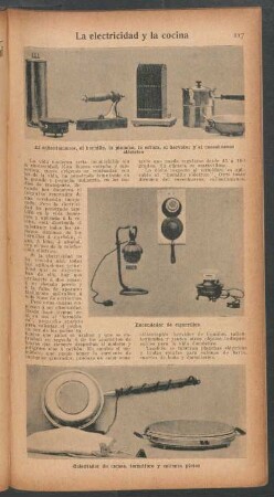 La electricidad y la cocina