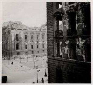 Berlin, Staatsbibliothek, Bombenschäden