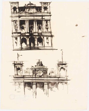 Rathaus, München: Teil der Fassade