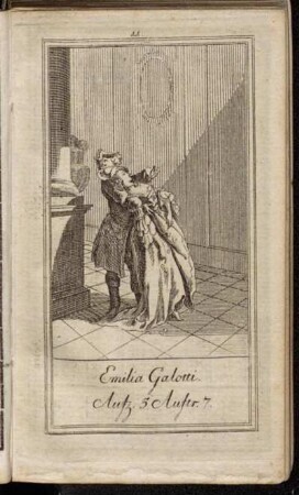 Emlia Galotti Aufz. 5. Auftr. 7.