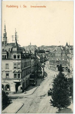 Radeberg. Dresdner Straße
