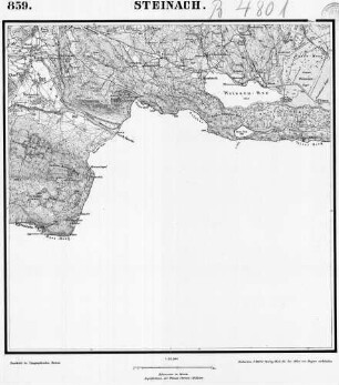 859 Steinach [Topographische Karte von Bayern 1:25.000 (Positionsblätter)]