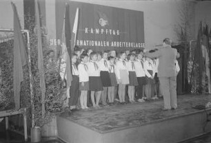 Festveranstaltung zum Kampftag der Internationalen Arbeiterklasse