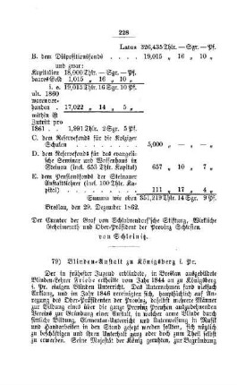 Blinden-Anstalt zu Königsberg i. Pr. : [IV. Elementarschulwesen]