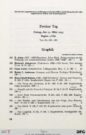 Graphik (Nr. 185-278)