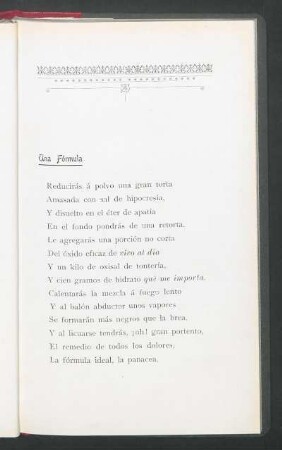 Una fórmula