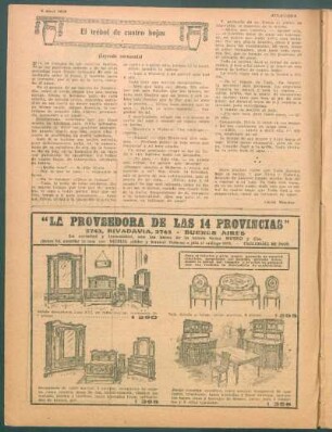 El trébol de cuatro hojas : (Leyenda normanda)
